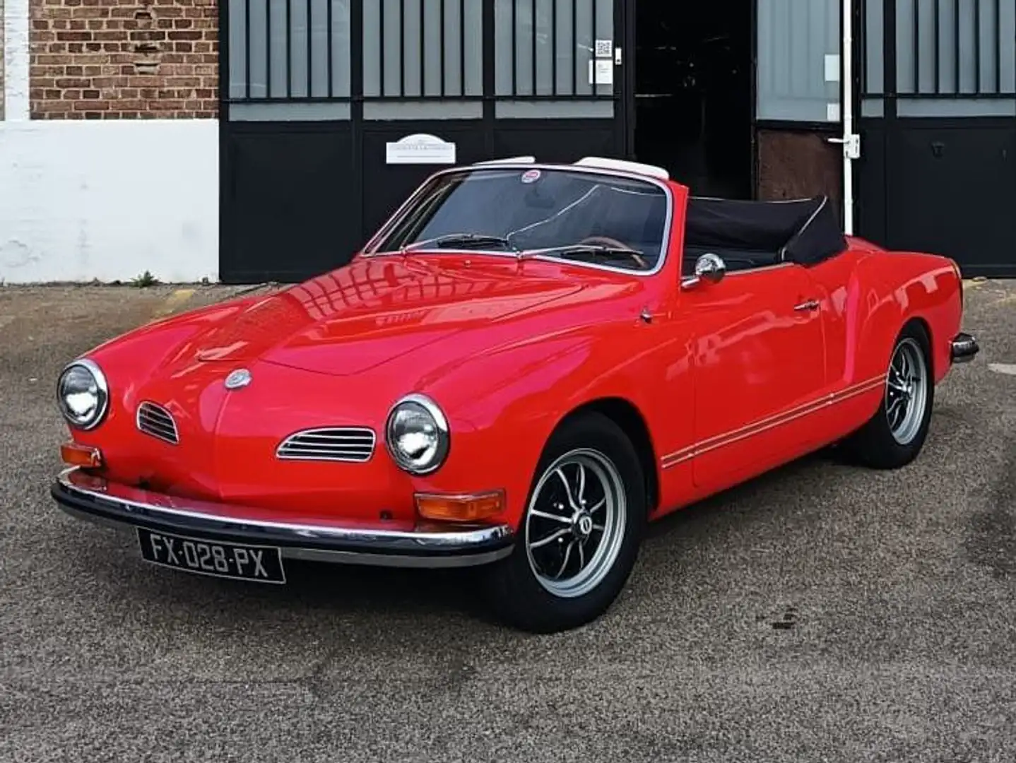 Volkswagen Karmann Ghia 1.6 CABRIOLET Rouge - 1