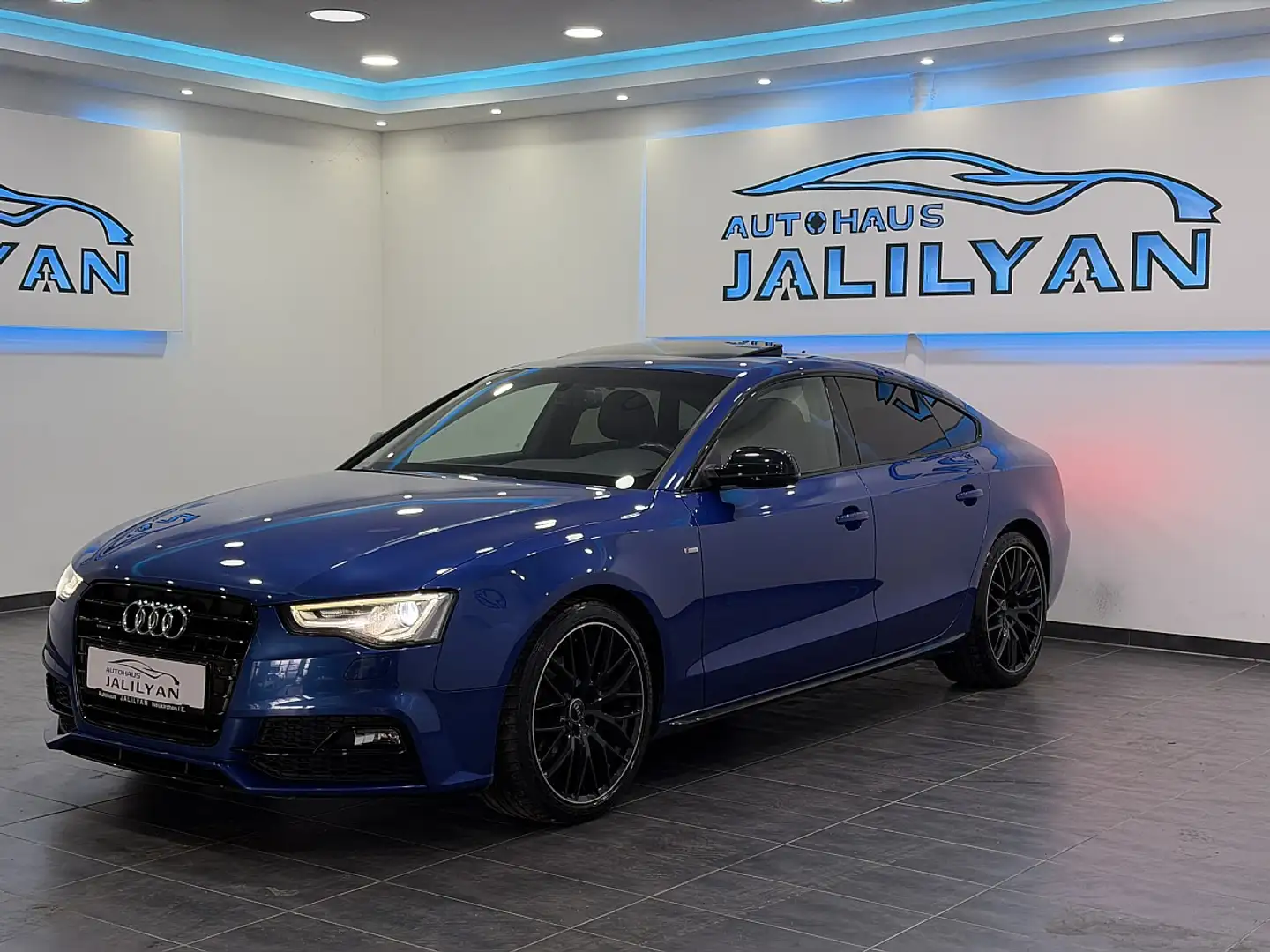 Audi A5 2,0 TDI 3xS-LINE, LED+XENON, NAVI, SCHIEBEDACH ... Blau - 2