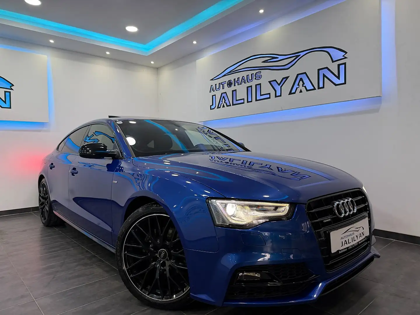 Audi A5 2,0 TDI 3xS-LINE, LED+XENON, NAVI, SCHIEBEDACH ... Blau - 1