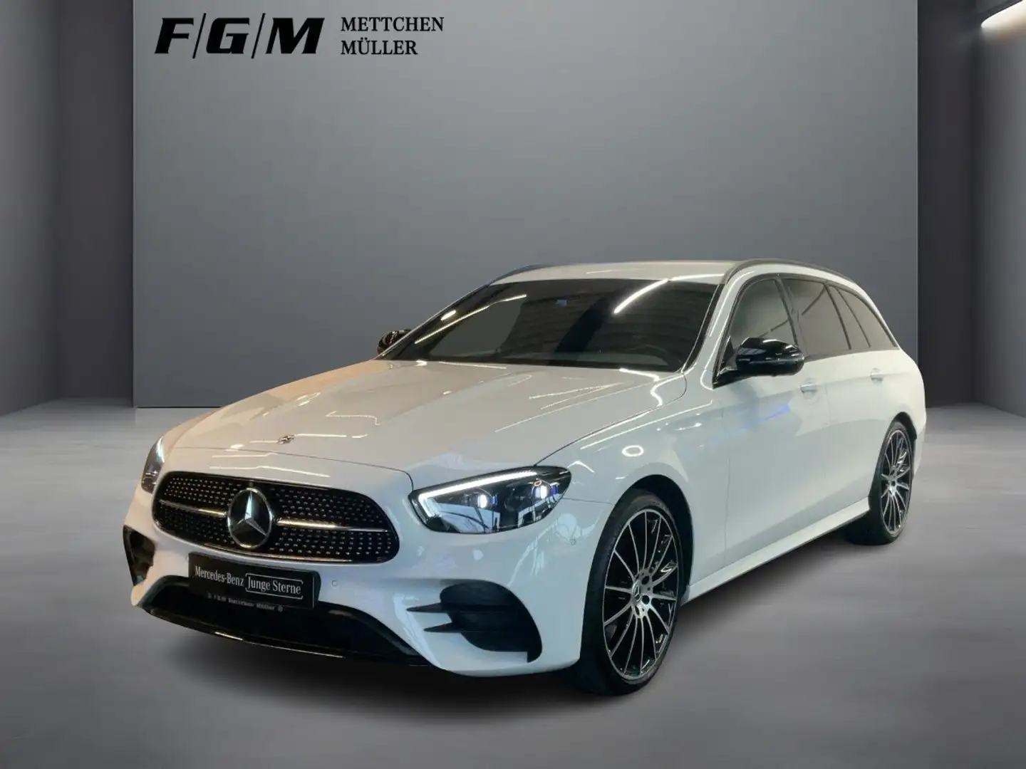 Mercedes-Benz E 220 d T AMG Line MBeam|TWA|360|Night|Sitzhz Blanc - 2