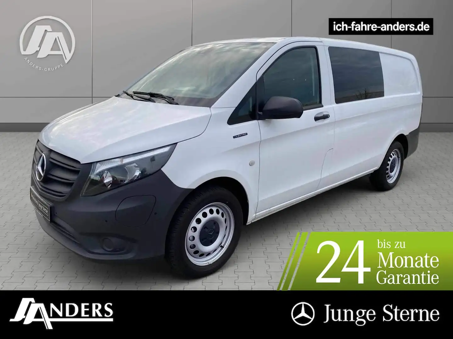 Mercedes-Benz Vito 112 Mixto Lang Klima*Tempomat*SHZ*5-Sitze Weiß - 1