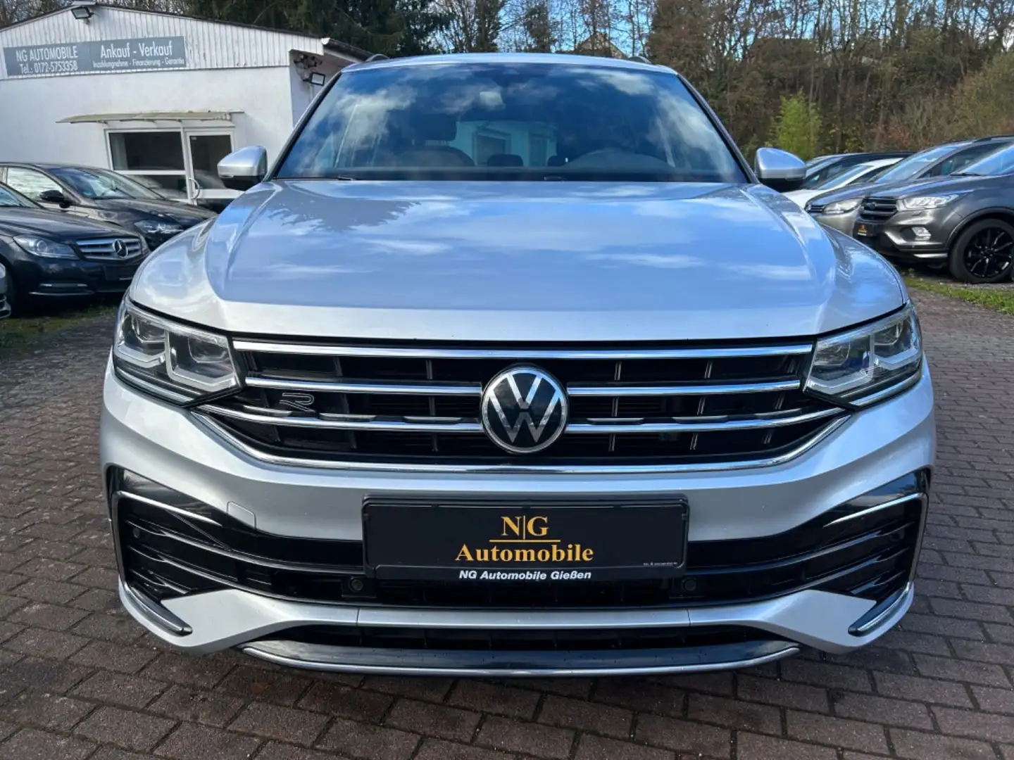 Volkswagen Tiguan R-Line 4Motion *Matrix*Virtual*AHK*1.Hand Plateado - 2