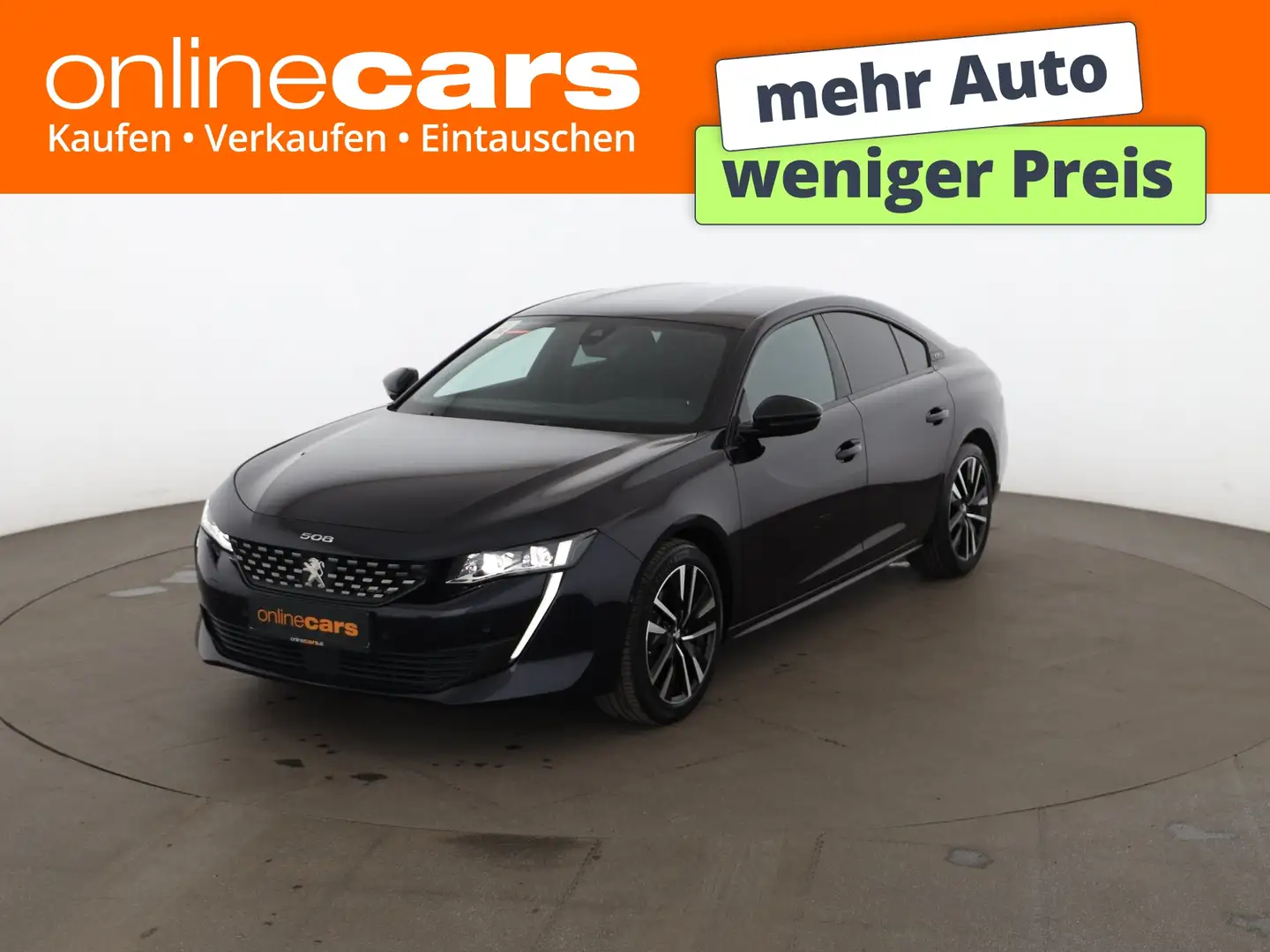 Peugeot 508 1.5 BlueHDi 130 GT Aut LED RADAR LEDER NAVI Blau - 1