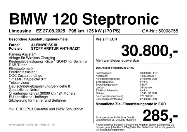 BMW 1 Series view 2
