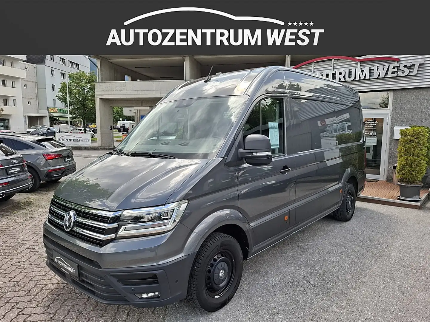 Volkswagen Crafter Crafter 35 Kasten L3H3 2,0-I-TDI Aut.**Werkstat... Grau - 1