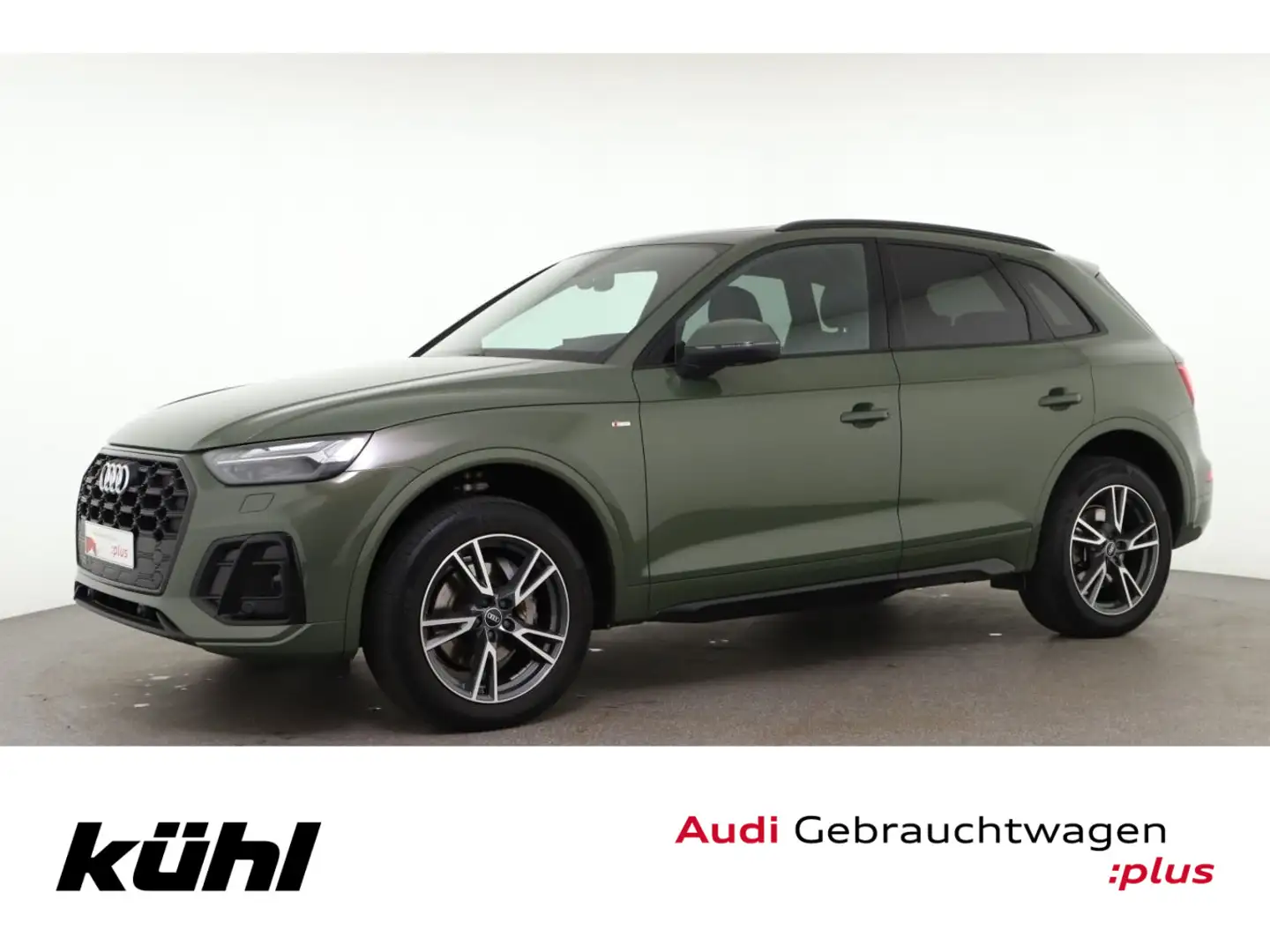 Audi Q5 40 TDI Q S tronic S line LED/Standhzg./Navi/A Grün - 1