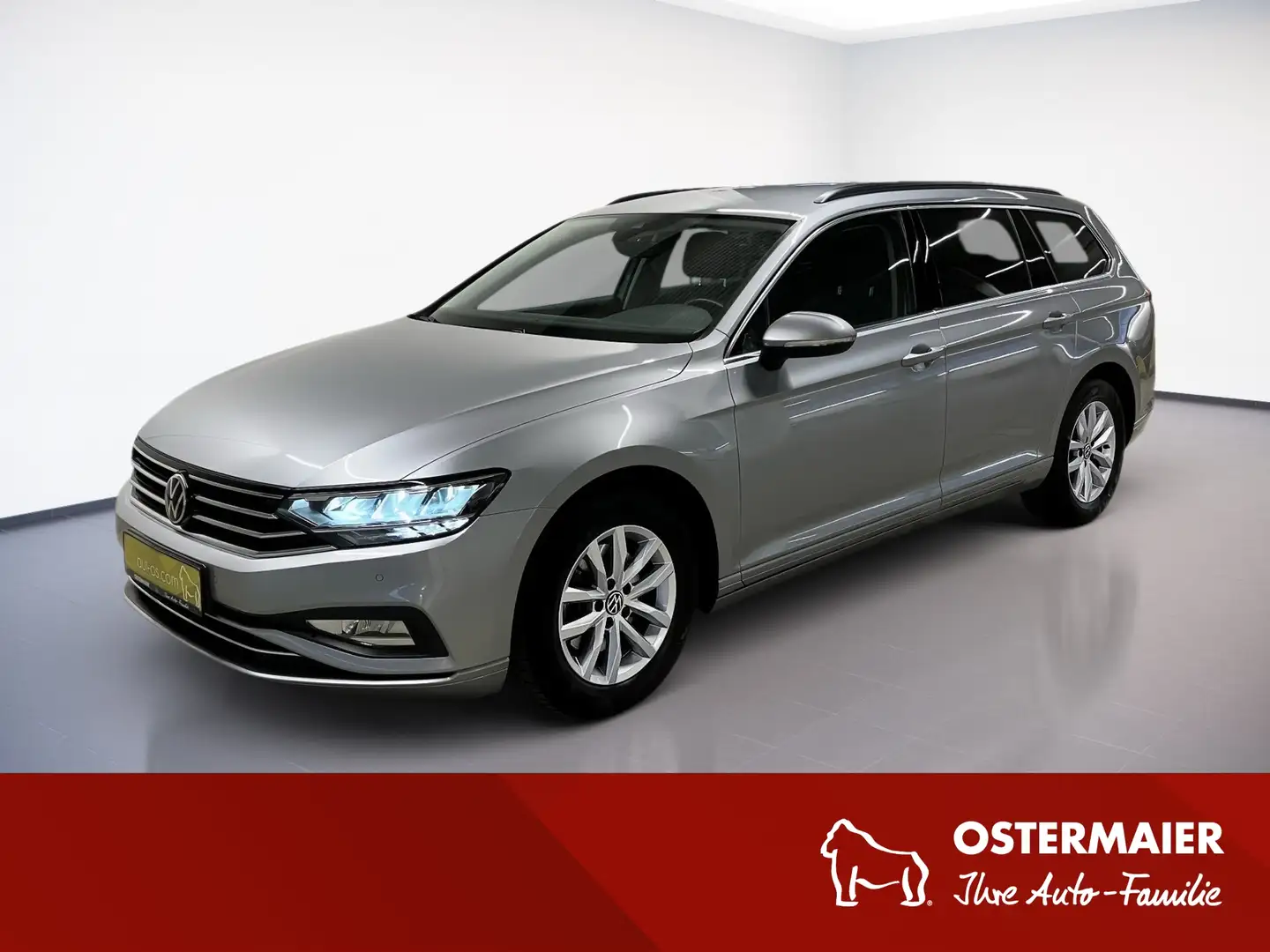 Volkswagen Passat Variant BUSINESS 2.0TDI 150PS DSG ACC.5J-G.AHK.NAVI.2xPDC. Argent - 1