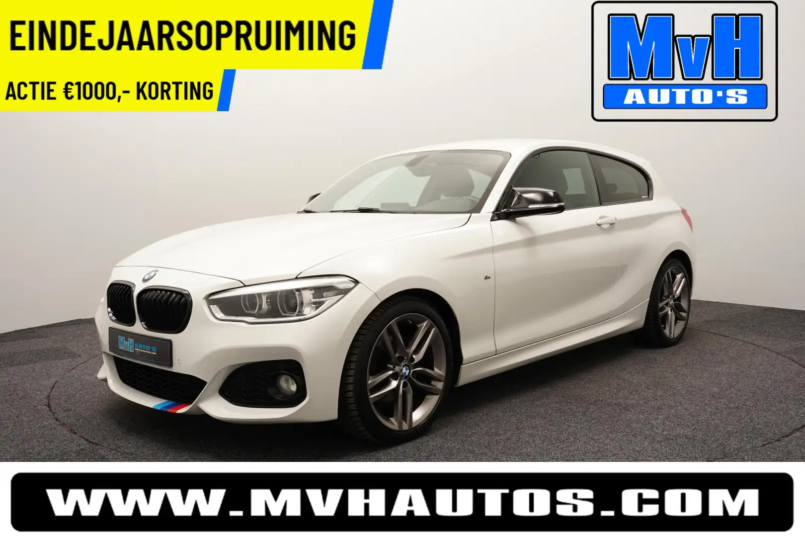 BMW 120 1-serie 120i M Sport Edition|ALCANTARA|H/K AUDIO|C Blanc - 1