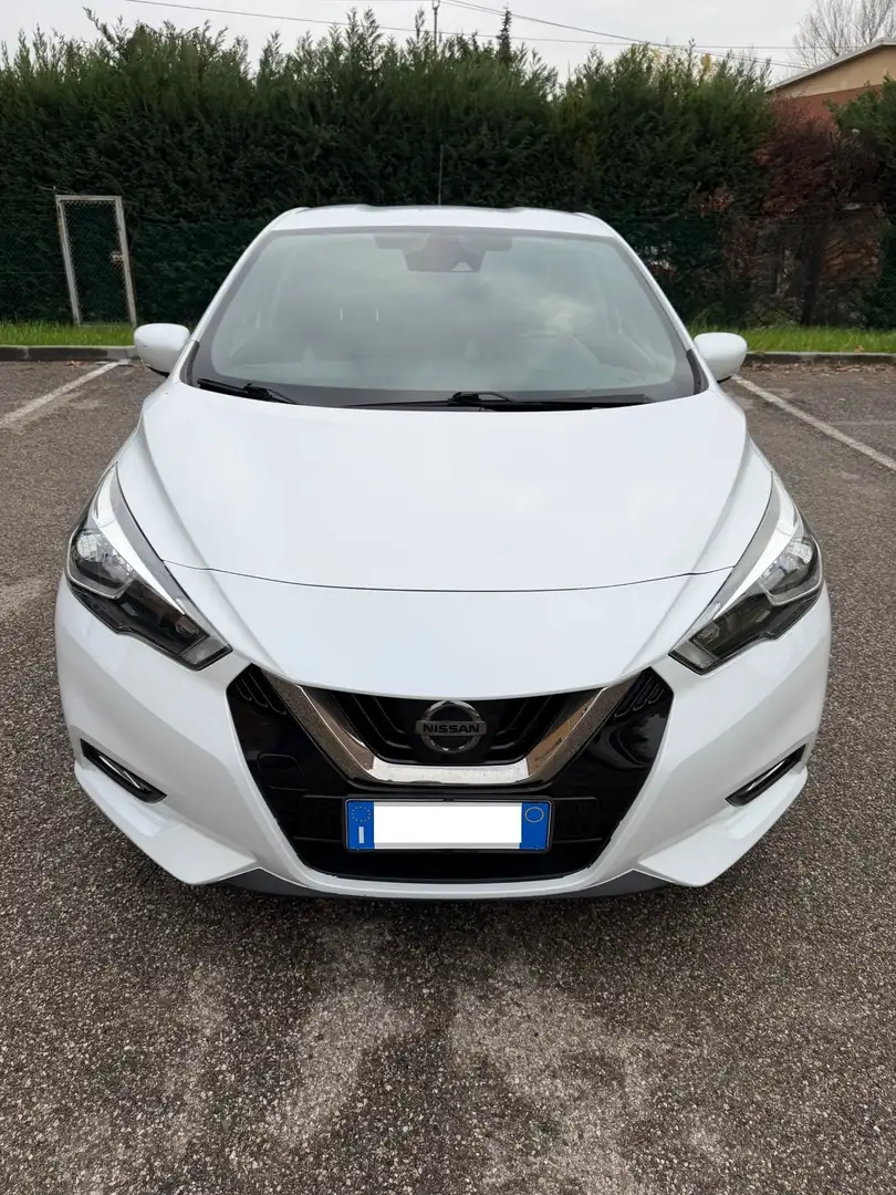 Nissan Micra 1.5 dci - NEOP. - NAV. - 12 MESI DI GARANZIA - Bianco - 1