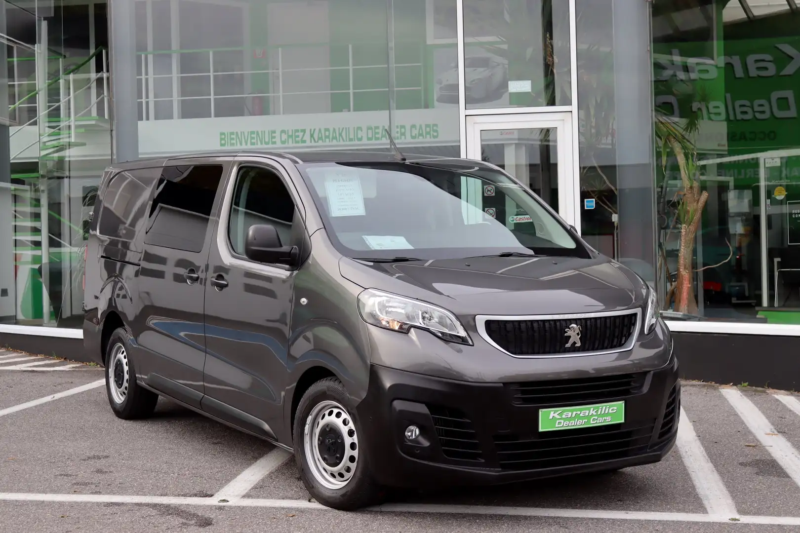 Peugeot Expert 2.0HDI L3 BOITE AUTO DOUBLE CABINE 5 PLACES TVAC Серый - 1