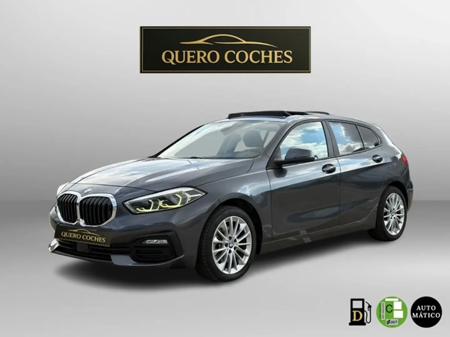 BMW 116 116d Plateado - 1