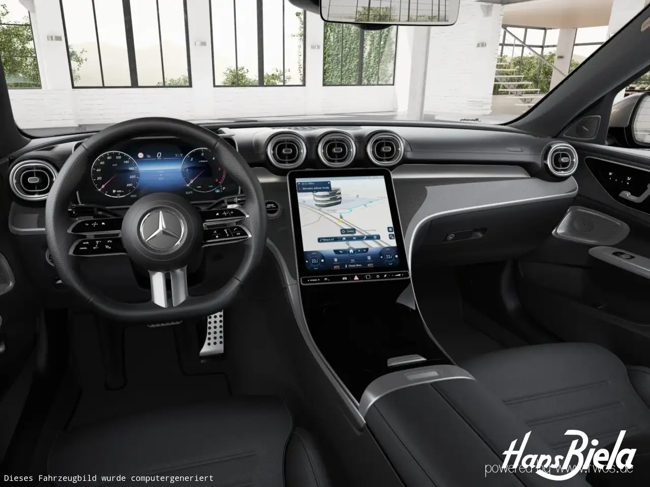 Mercedes-Benz C-Class C 400 e 4M AMG/Prem+/Pano/Burm/DigLi/360/Dis/HUD, миниатюра 7