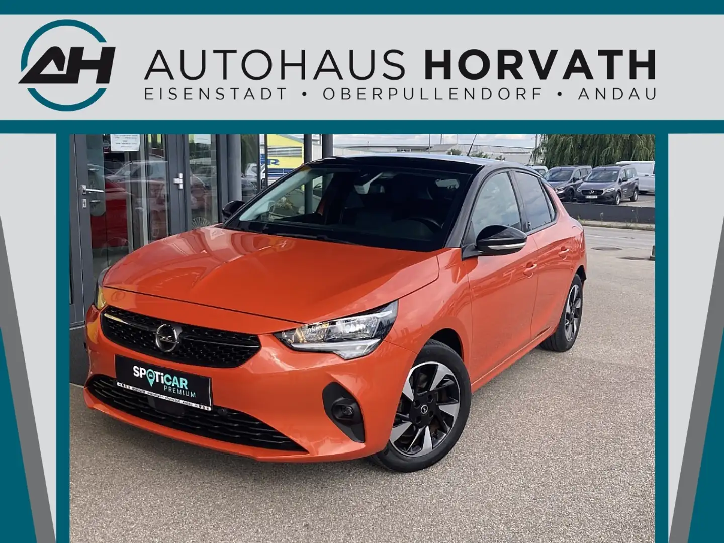 Opel Corsa-e 50kWh e-Edition Oranje - 1