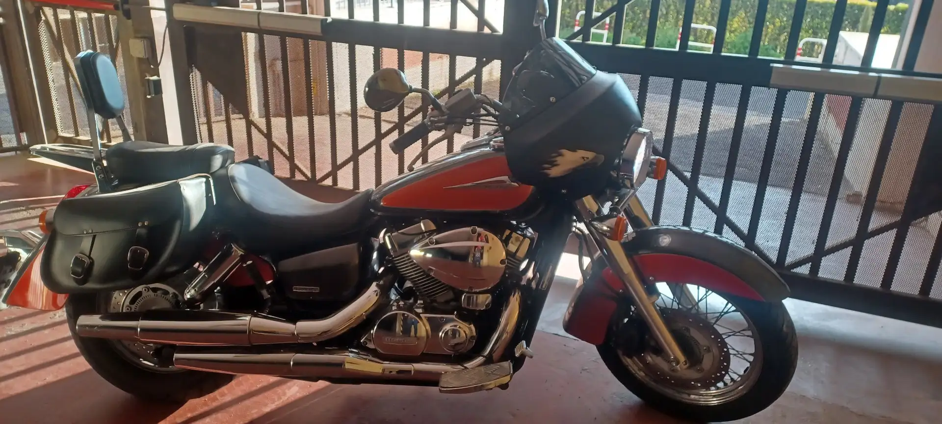 Honda Shadow 750 Naranja - 1