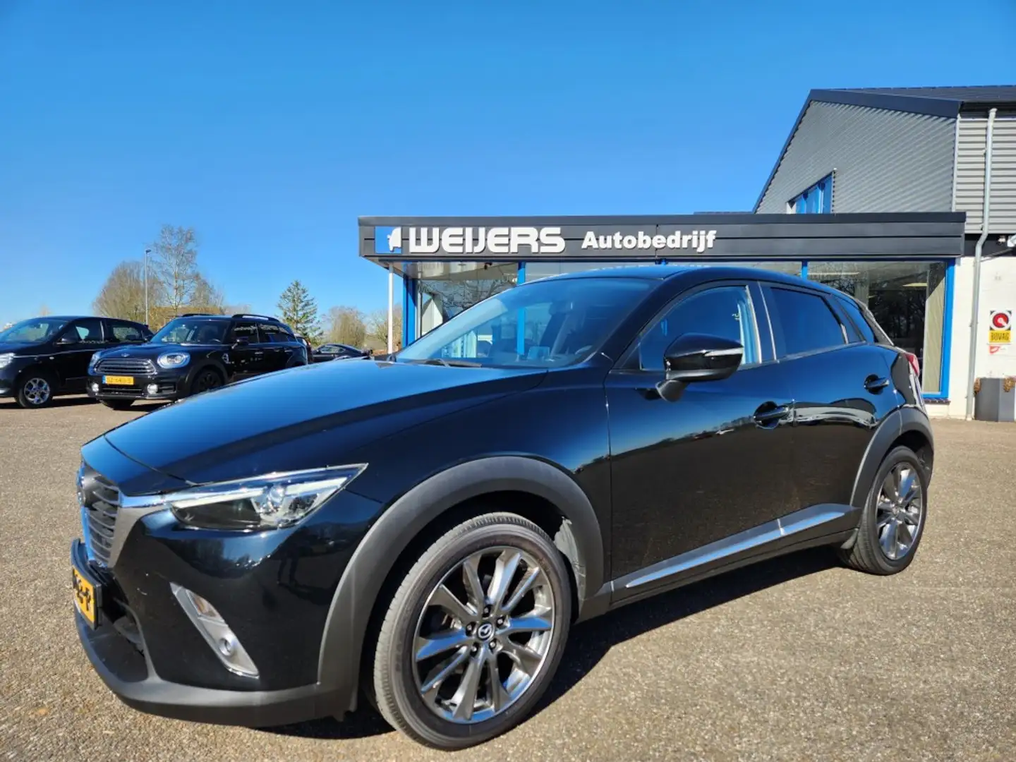 Mazda CX-3 2.0 SAG 150pk GT-Luxury 4WD Leer/Alcantara,navi,cr Чорний - 1