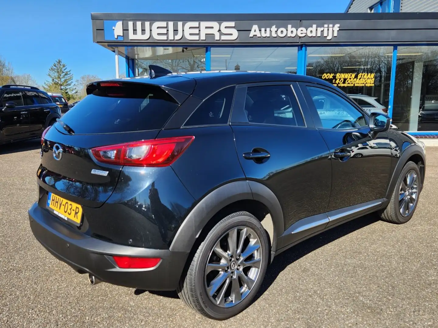 Mazda CX-3 2.0 SAG 150pk GT-Luxury 4WD Leer/Alcantara,navi,cr Чорний - 2