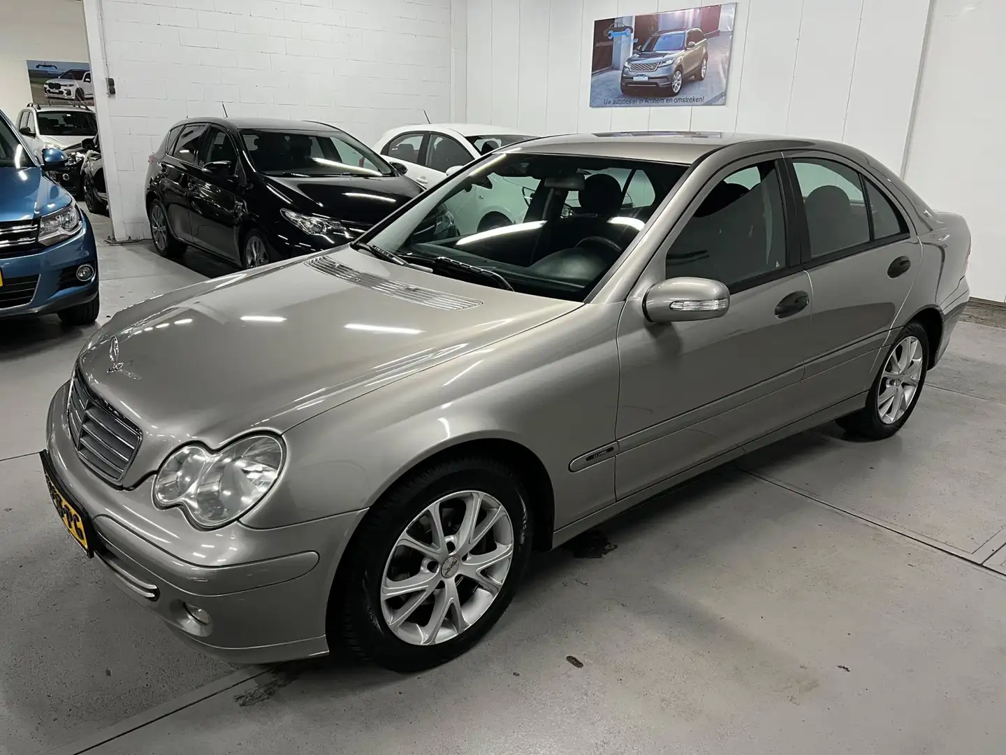 Mercedes-Benz C 180 K. Classic ECC / NAP / NAVIGATIE Gris - 2