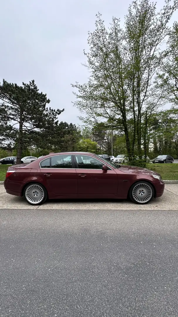 BMW 545 545i Aut. Červená - 1