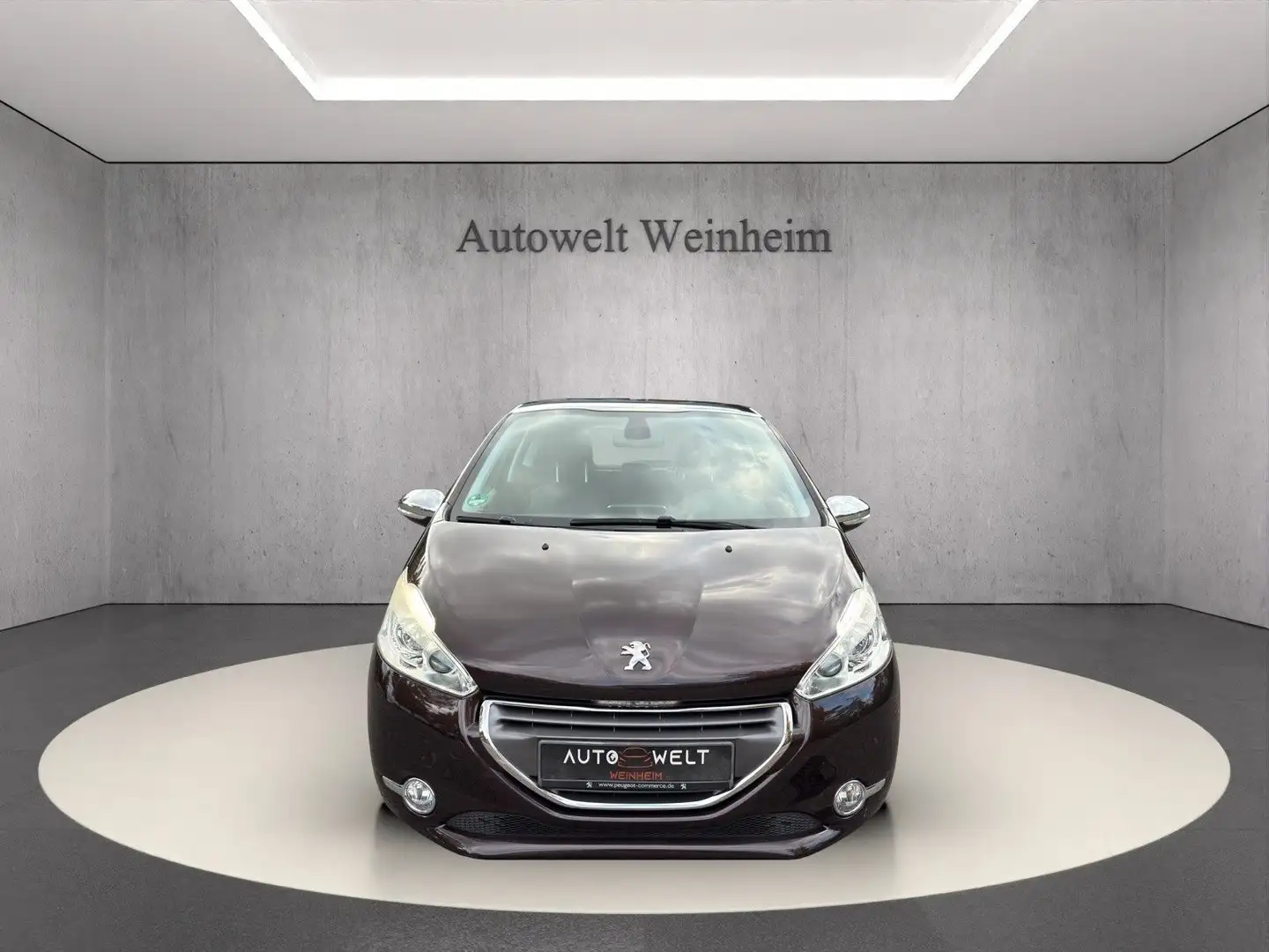 Peugeot 208 °ALLURE°1HAND°NUR64TKM°TEMPOMAT°LEDER°SHZ°PDC Brun - 2