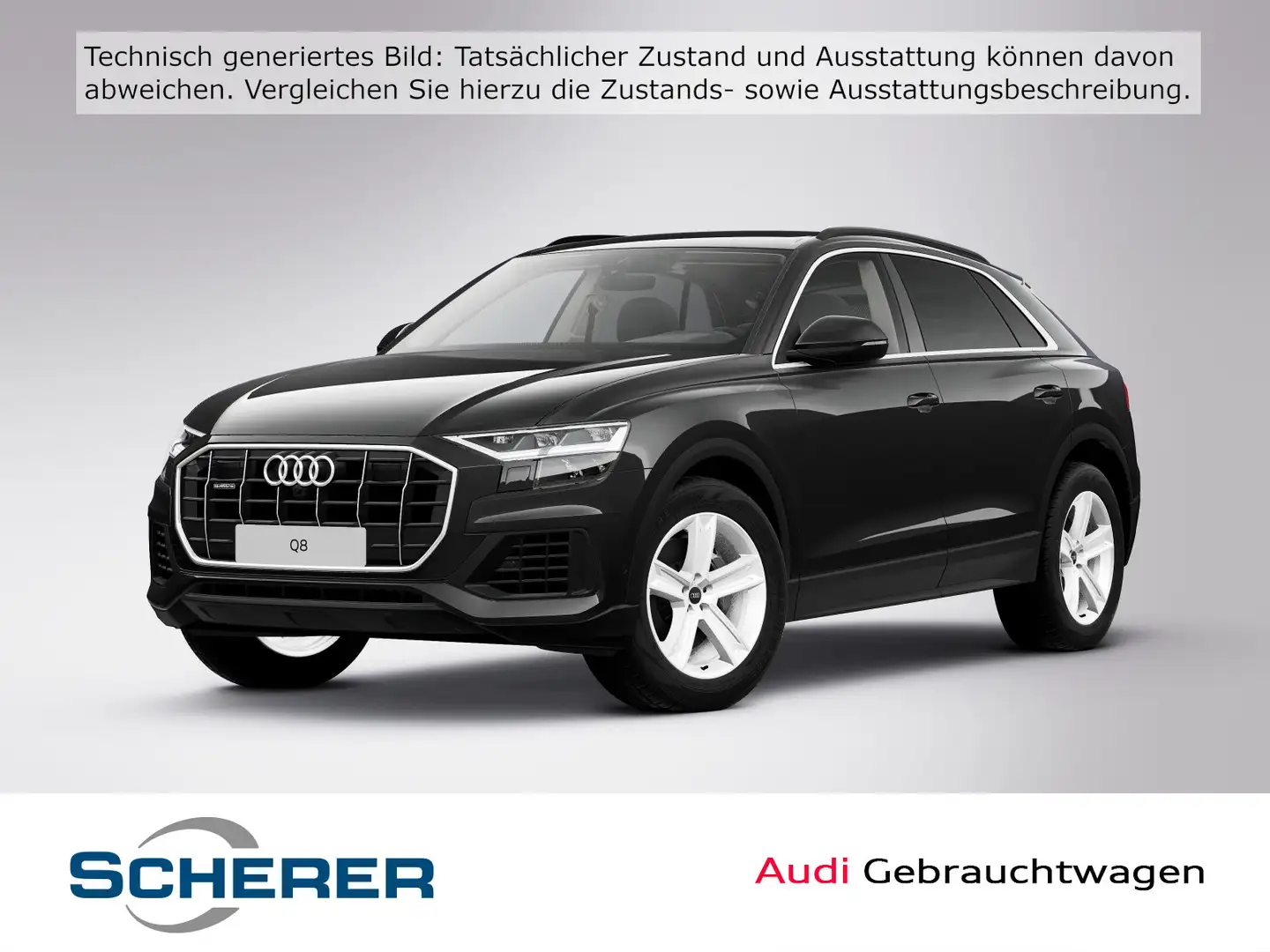 Audi Q8 SUV 55 TFSI quattro 250(340) kW(PS) tiptronic Schwarz - 1