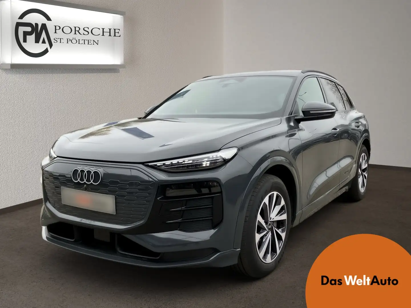 Audi Q6 e-tron quattro business Gris - 1