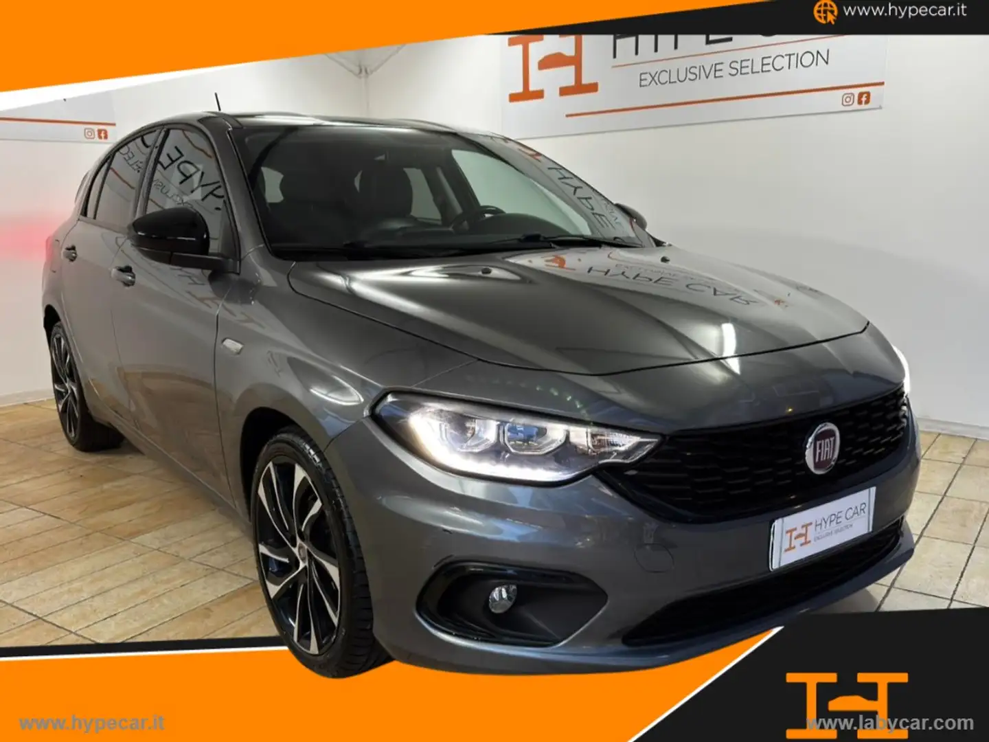 Fiat Tipo 1.6 Mjt S&S 5p. S-Design Gris - 1