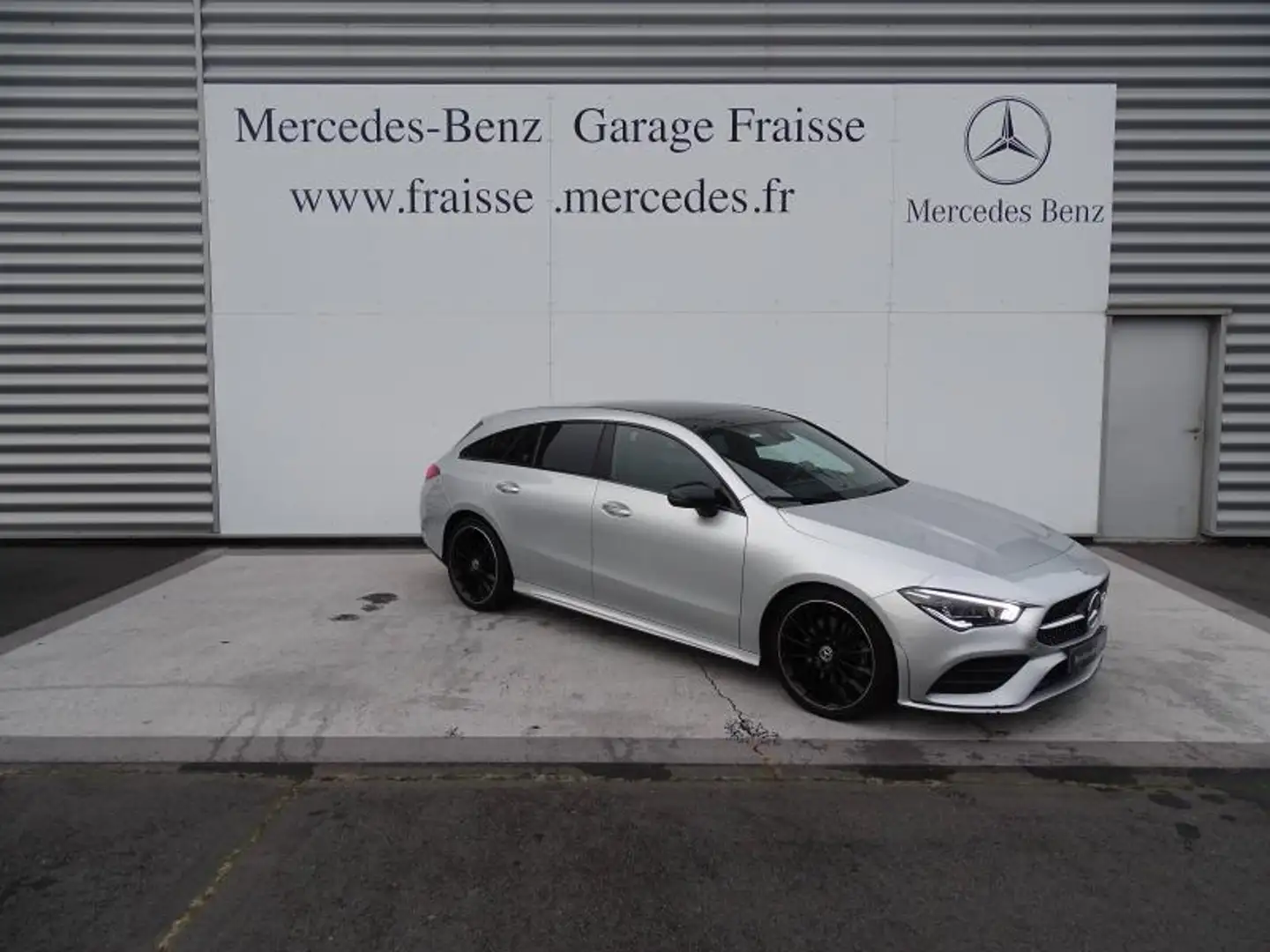Mercedes-Benz CLA 200 200 d 150ch AMG Line 8G-DCT 8cv Argent - 2