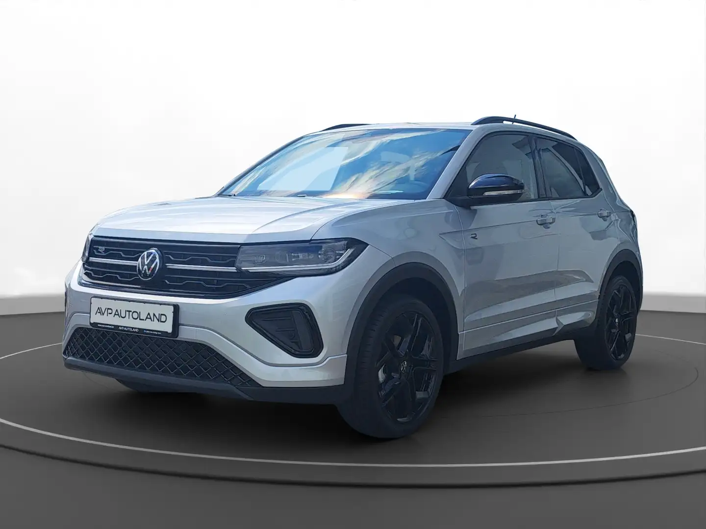 Volkswagen T-Cross 1.0 TSI DSG R-Line BLACK STYLE | AHK | Plateado - 2