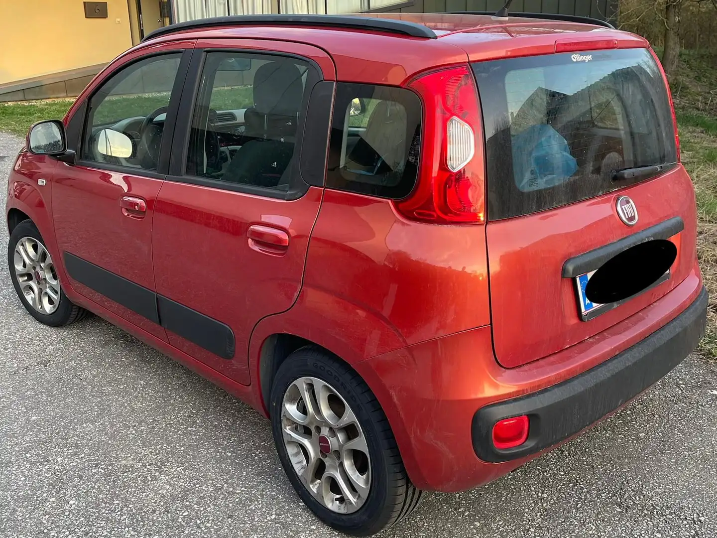 Fiat Panda Panda 1,2 69 Lounge Lounge Rot - 2