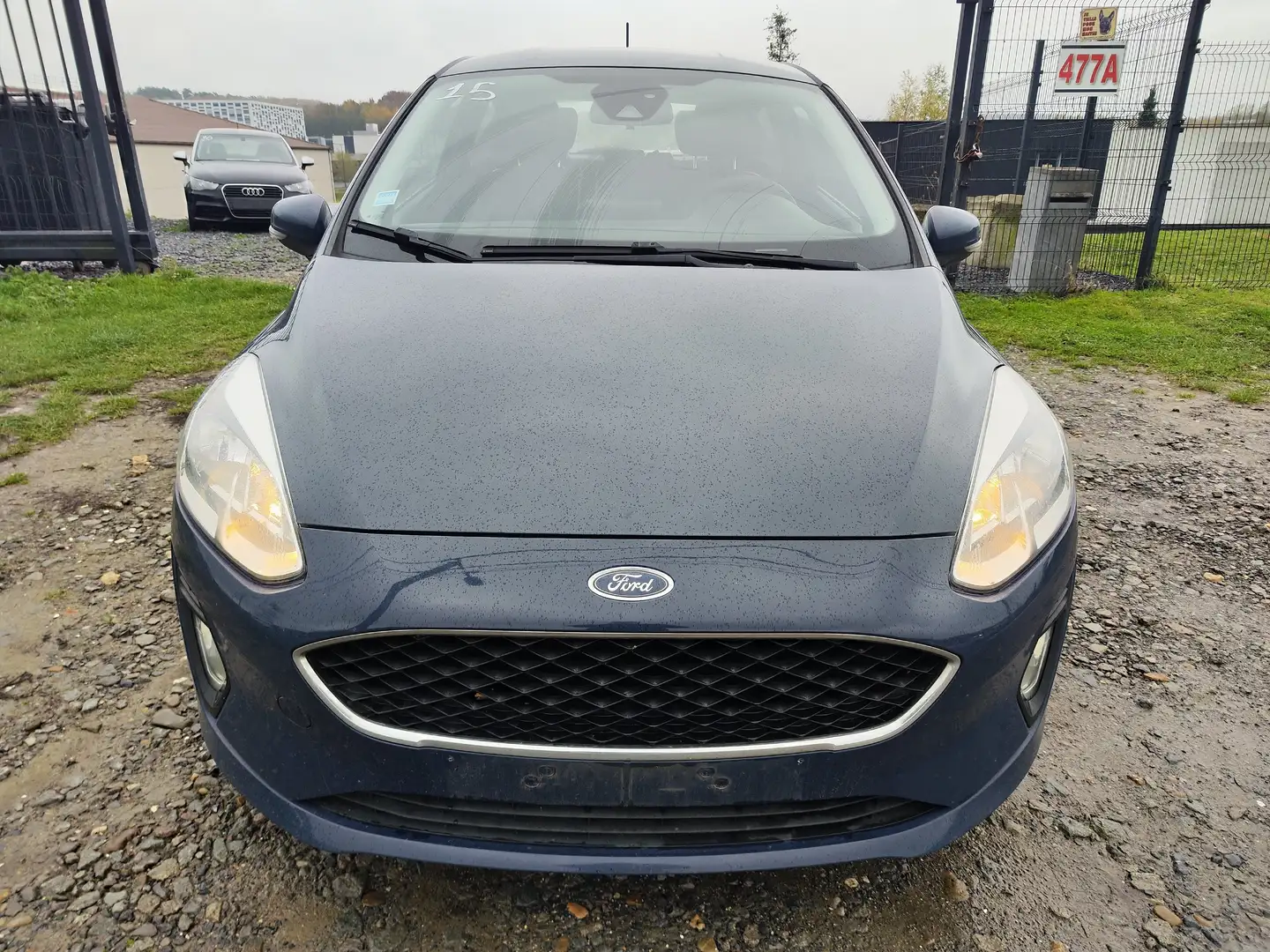Ford Fiesta Fiesta 1.0 EcoBoost (EU6.2) UTILITAIRE Bleu - 2