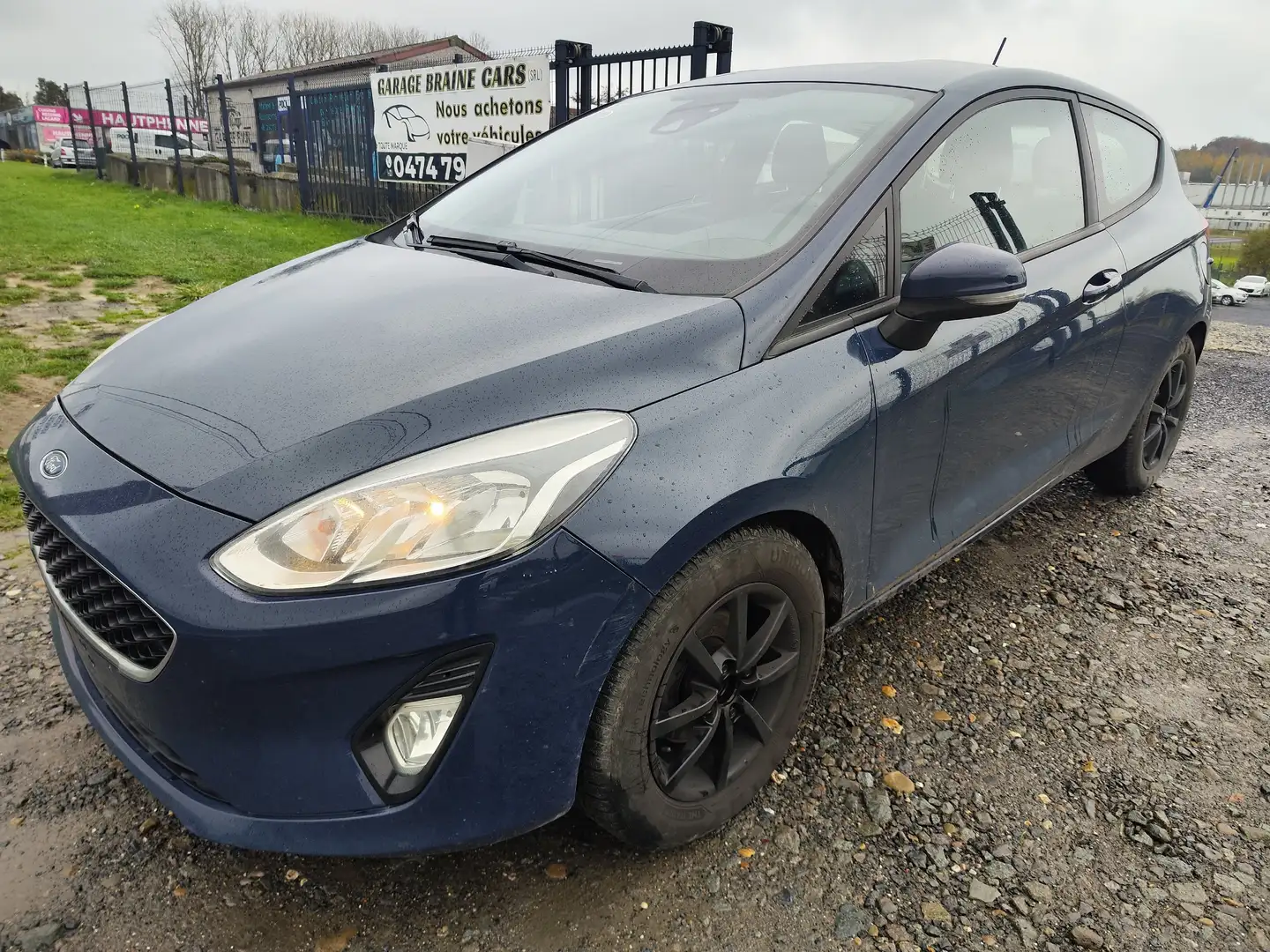Ford Fiesta Fiesta 1.0 EcoBoost (EU6.2) UTILITAIRE Bleu - 1