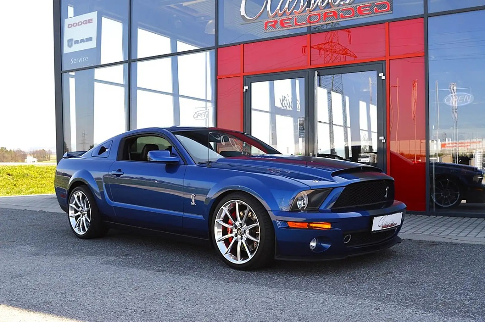 Ford Mustang Shelby GT500 Albastru - 2