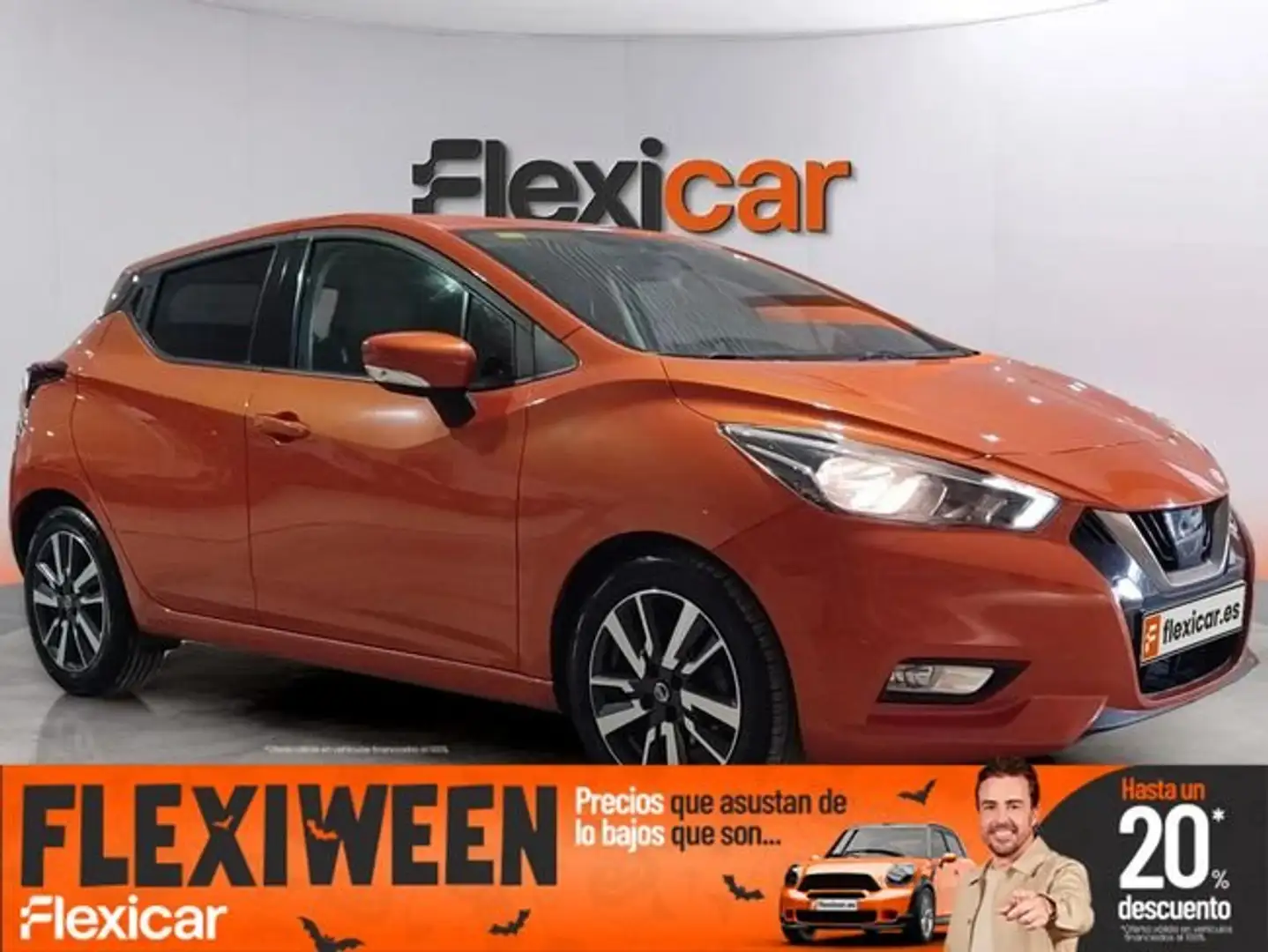 Nissan Micra IG-T 74 kW (100 CV) E6D Acenta Naranja - 1