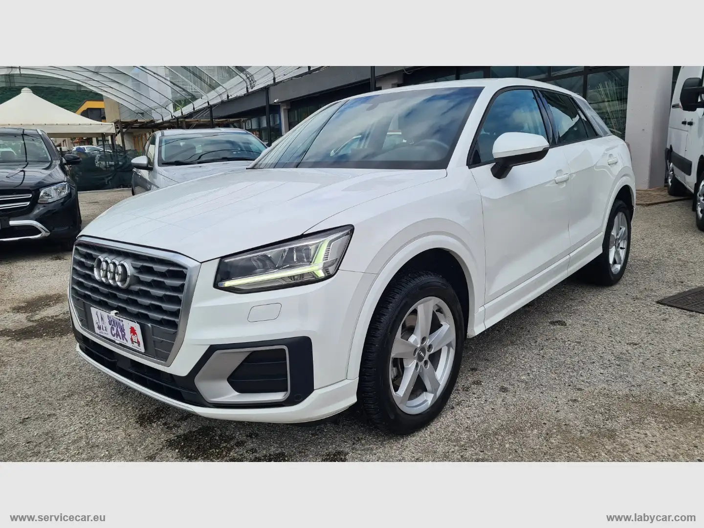 Audi Q2 1.6 TDI Sport Blanc - 1