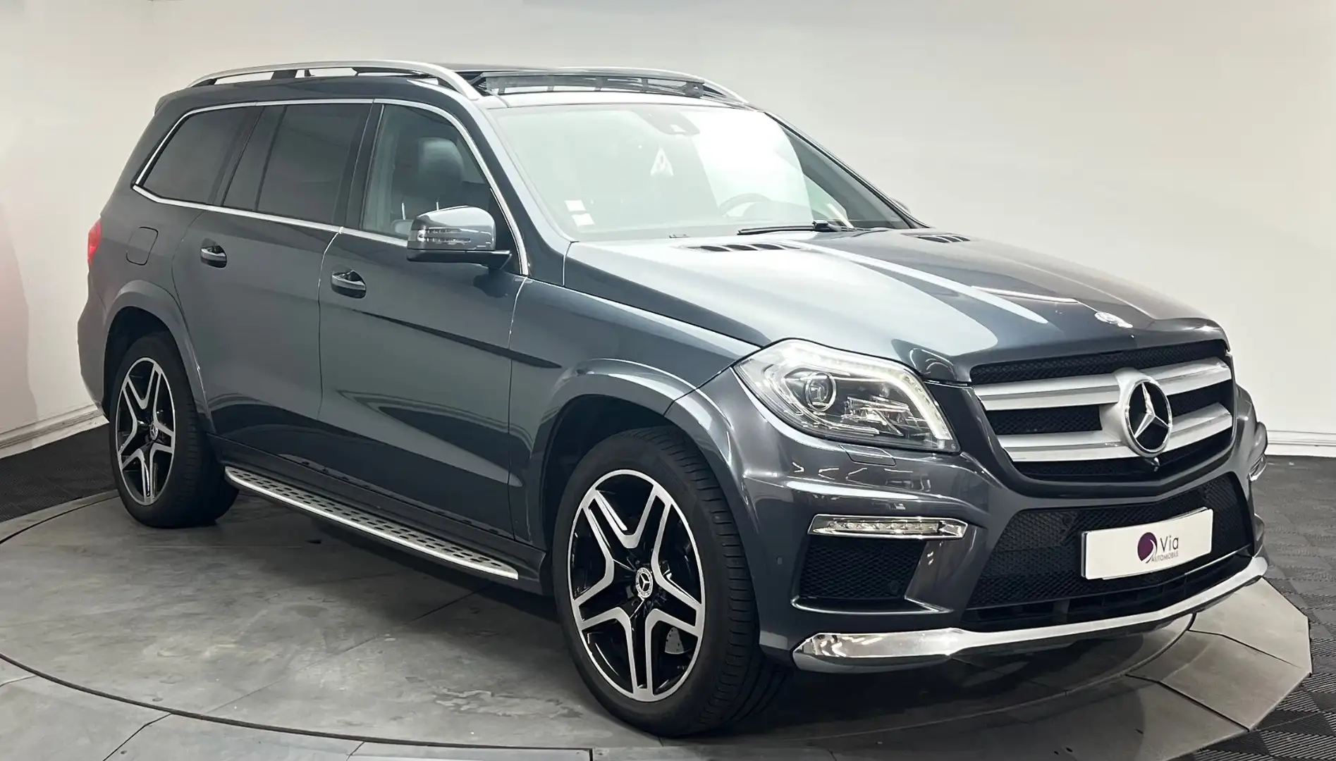 Mercedes-Benz GL 350 350 CDI 258 ch 4-Matic - Toit Ouvrant - Caméra 360° - Suivi Complet Szary - 2