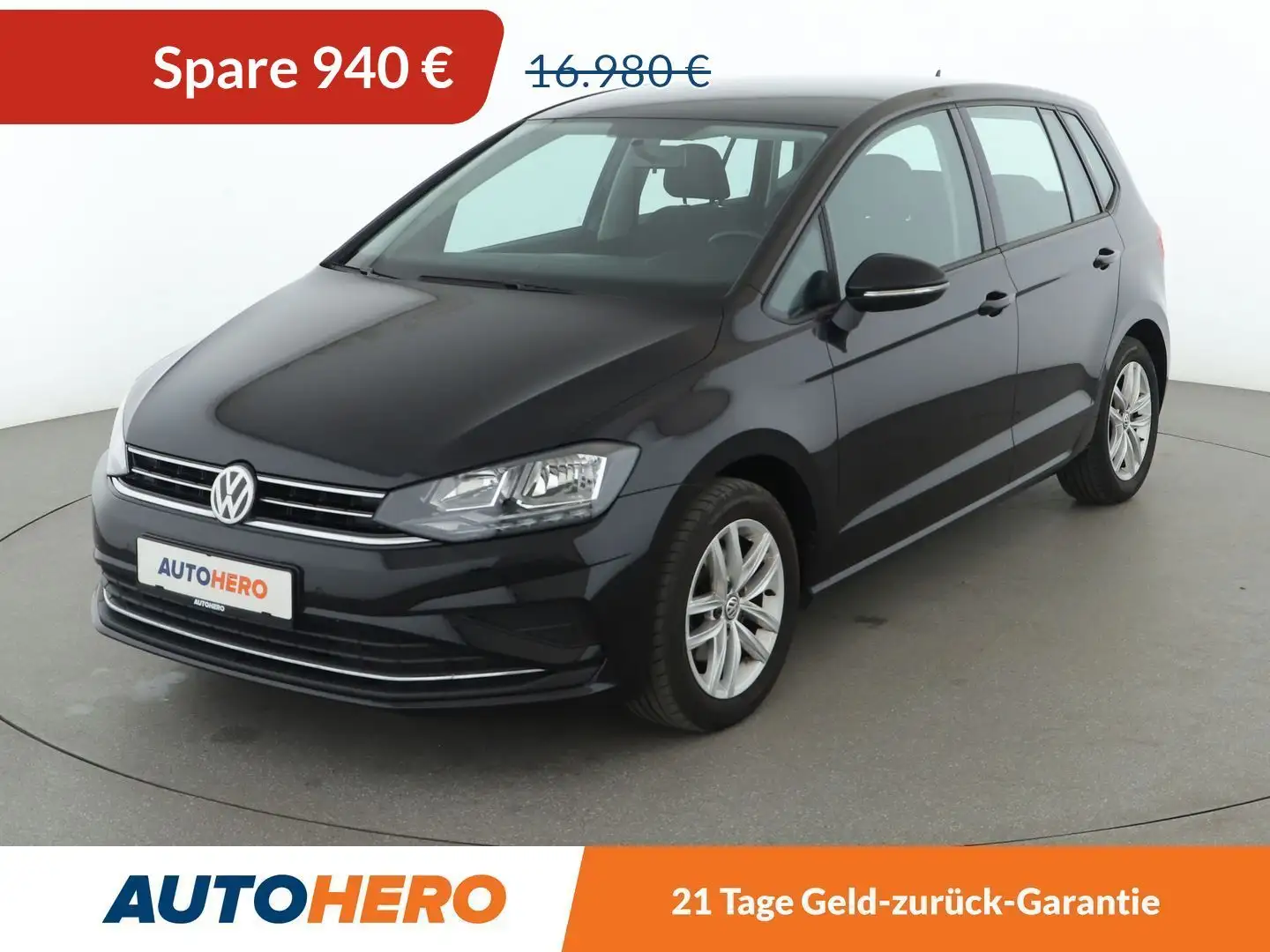 Volkswagen Golf 1.5 TSI ACT Comfortline*NAVI*ACC*PDC*SHZ* Schwarz - 1