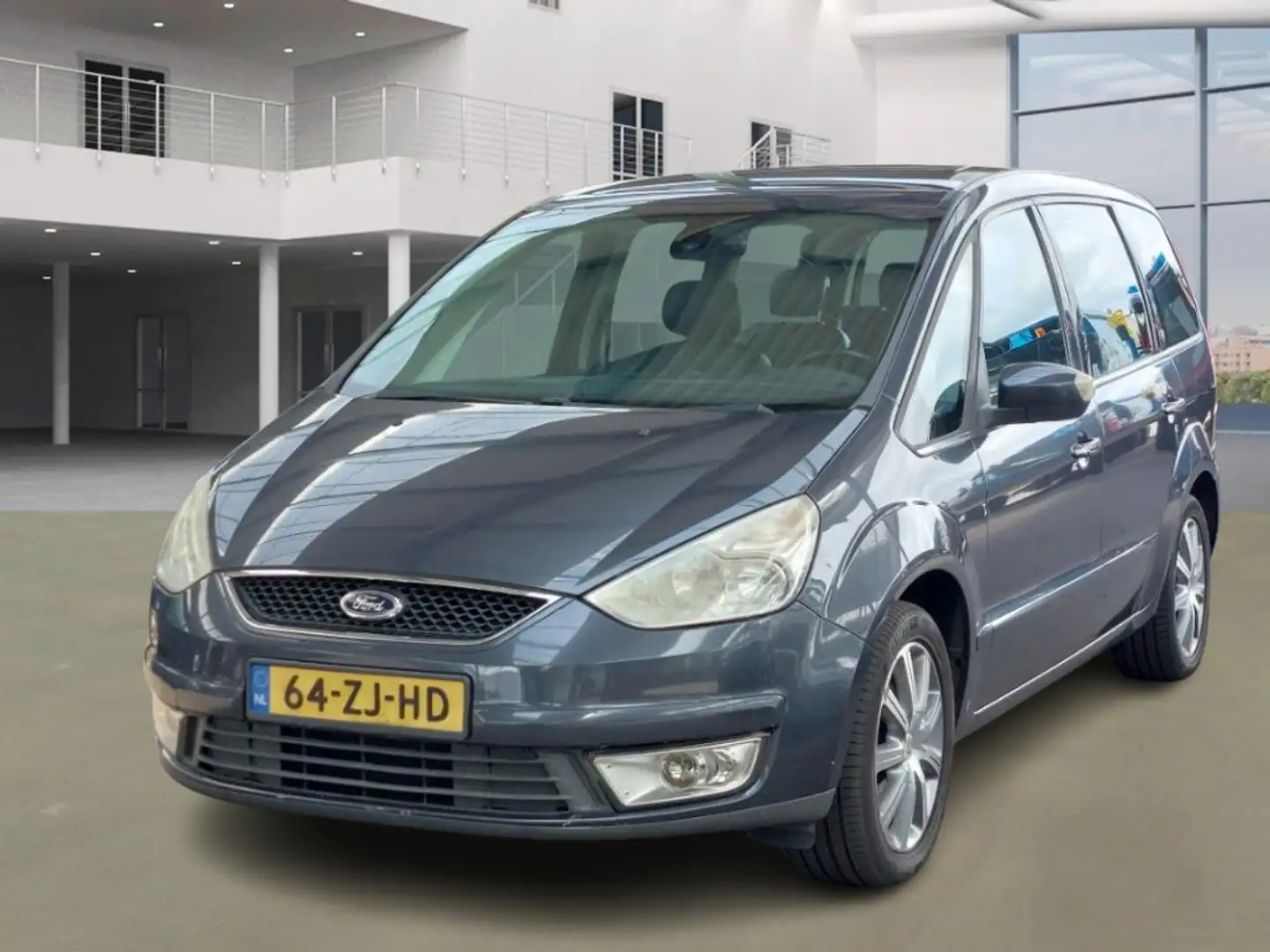 Ford Galaxy 2.0-16V Ghia 7PRS/PANORAMADAK/ NAP Gris - 1