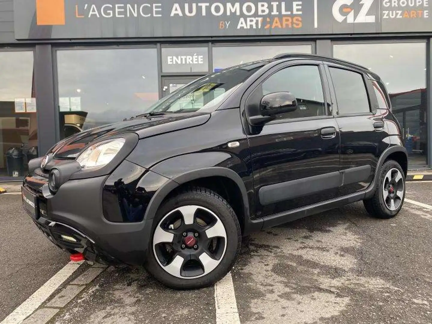 Fiat Panda hybride Zwart - 2