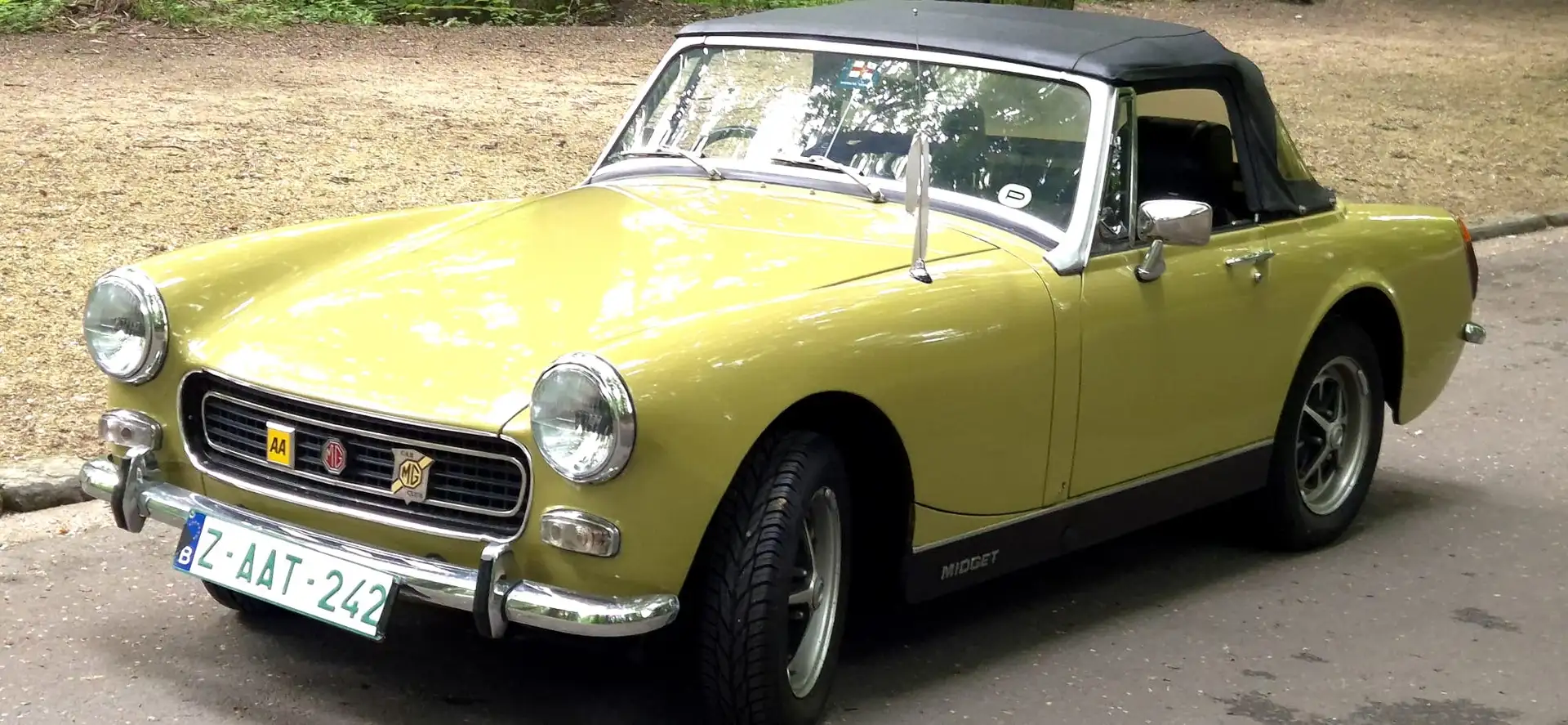 MG Midget Gelb - 1