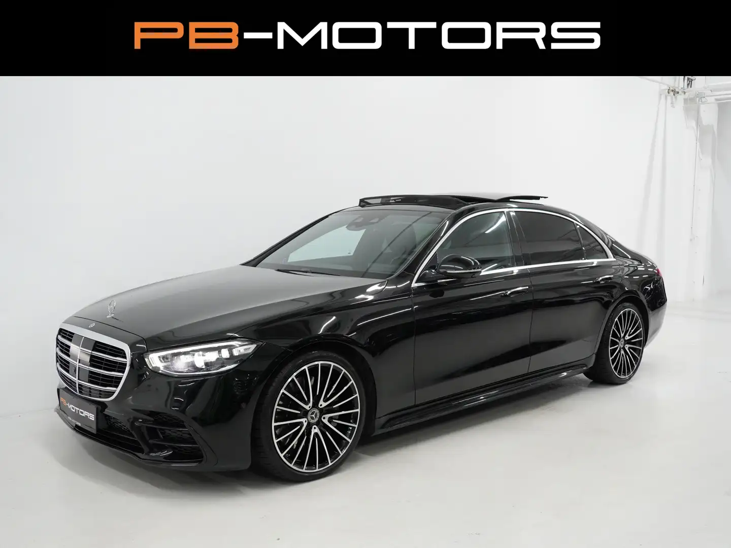 Mercedes-Benz S 350 d L 4Matic AMG-Line 21" Panorama Burmester 360° Nero - 1