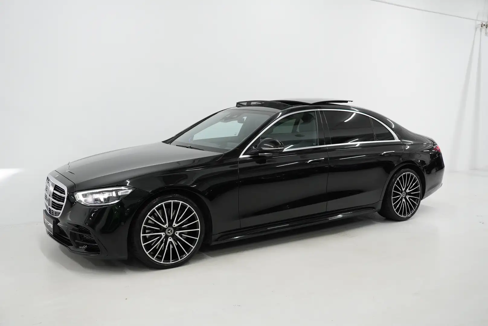 Mercedes-Benz S 350 d L 4Matic AMG-Line 21" Panorama Burmester 360° Nero - 2