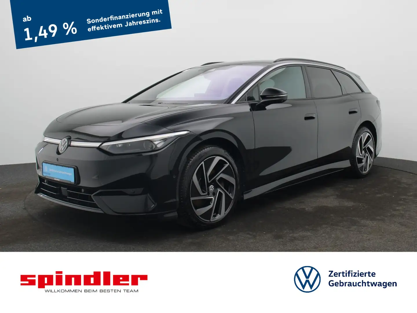 Volkswagen ID.7 Tourer Pro/ Navi, Matrix, AR-HuD, AHK, 360° Schwarz - 1