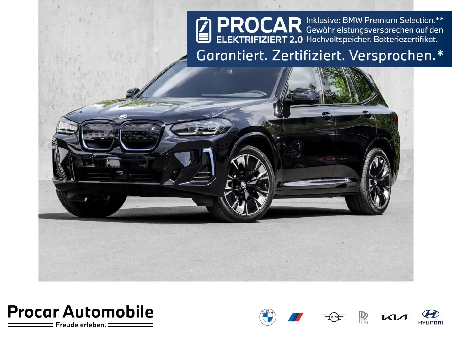 BMW iX3 IMPRESSIVE+H/K+PANO+HuD+DA PROF Schwarz - 1