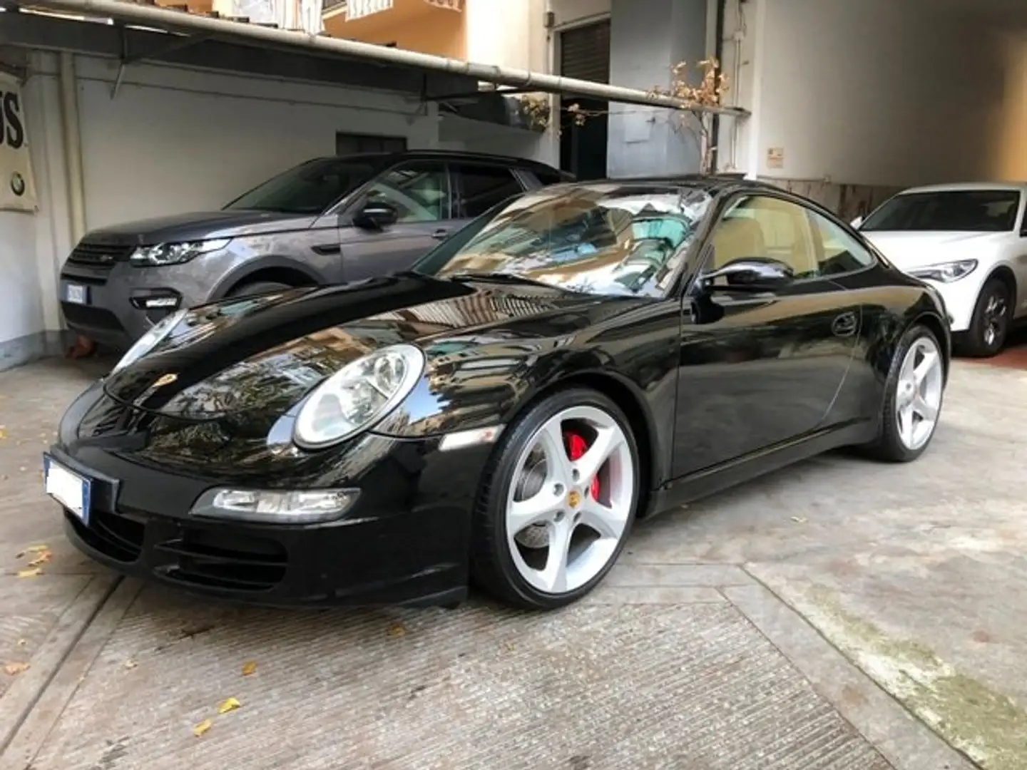 Porsche 997 Coupe 3.8 Carrera S BOOK SERVICE/TETTO/STUPENDA Negro - 1