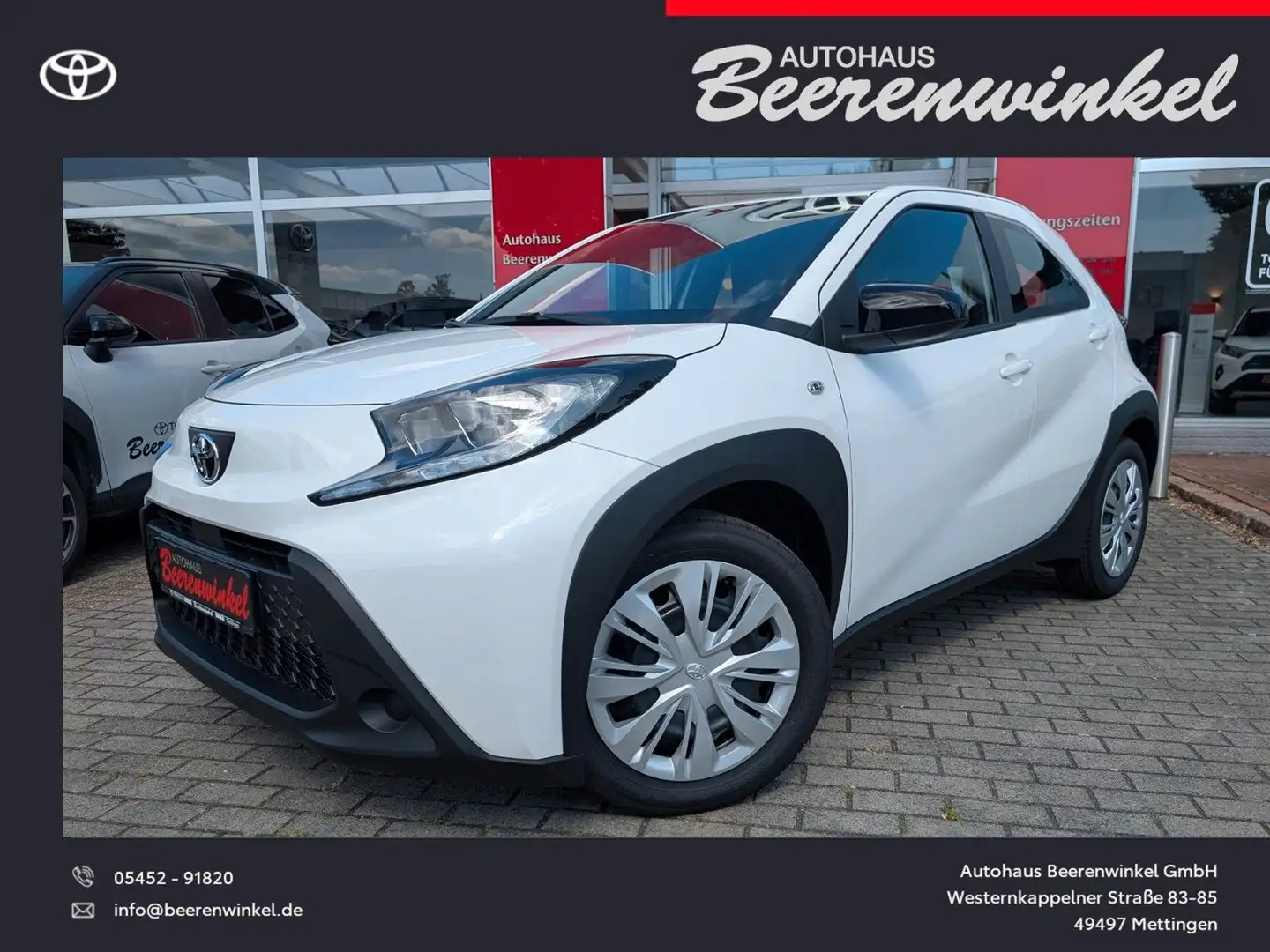 Toyota Aygo X Business Edition 1,0-l-VVT-i Weiß - 1