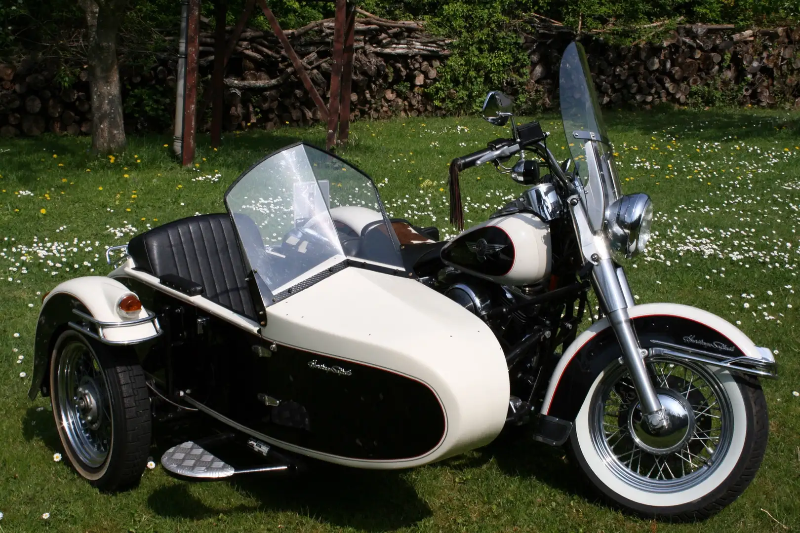 Harley-Davidson Heritage Softail Rarität limitierte Auflage zum 90. Geburtstag Weiß - 2