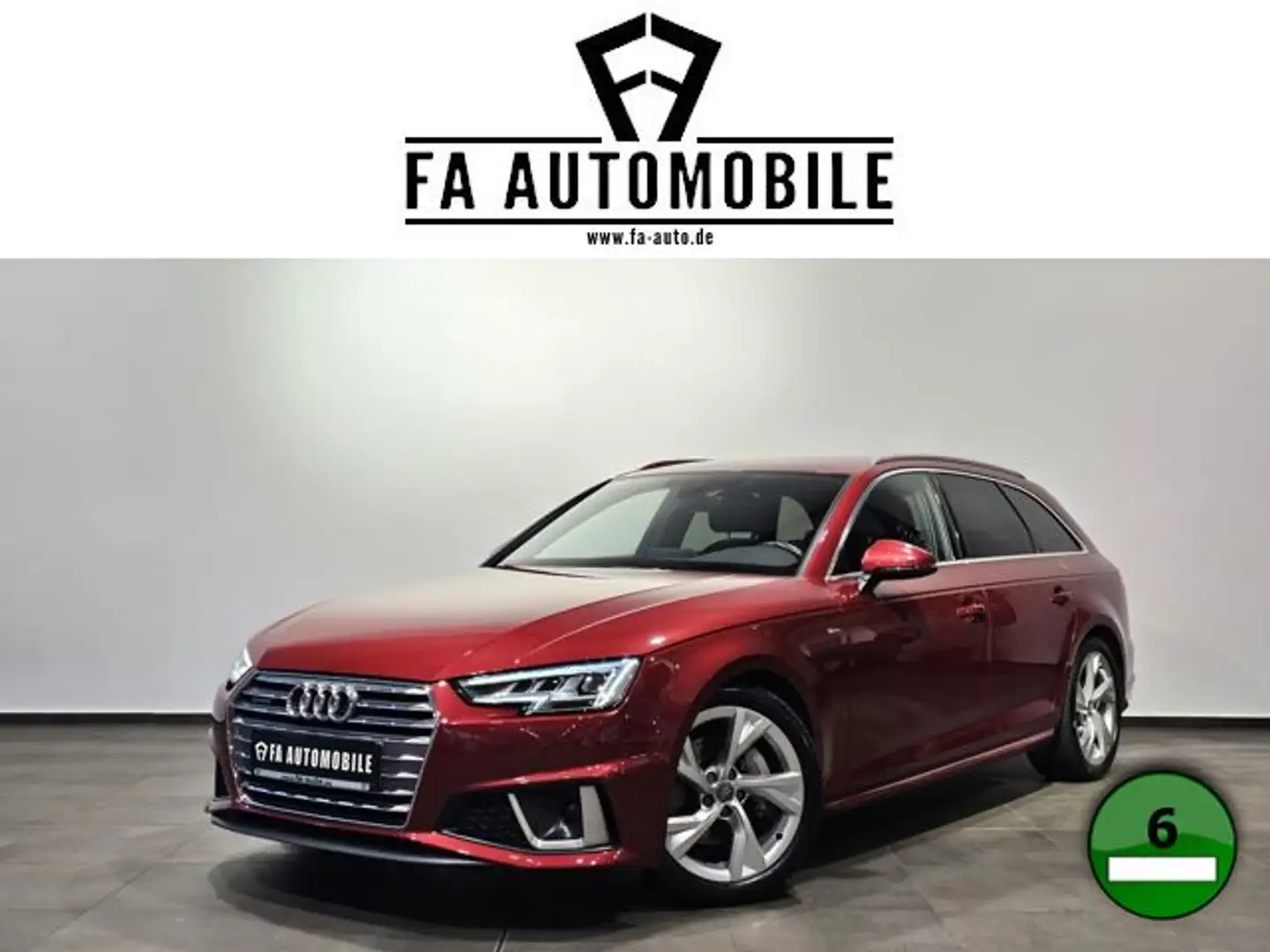 Audi A4 40 TDI Q.2x S Line Matrix Massage B&O AHK Cam Rood - 1