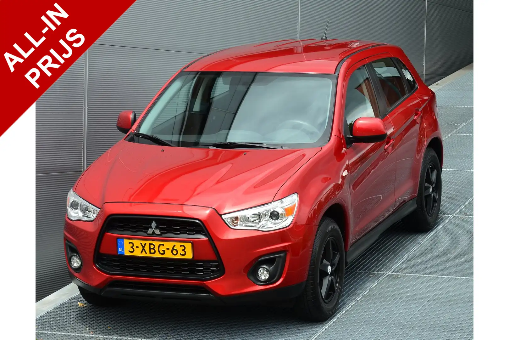 Mitsubishi ASX 1.6 ENTRY CLEARTEC | HOGE ZIT | AIRCO | TREKHAAK 1 Rood - 1