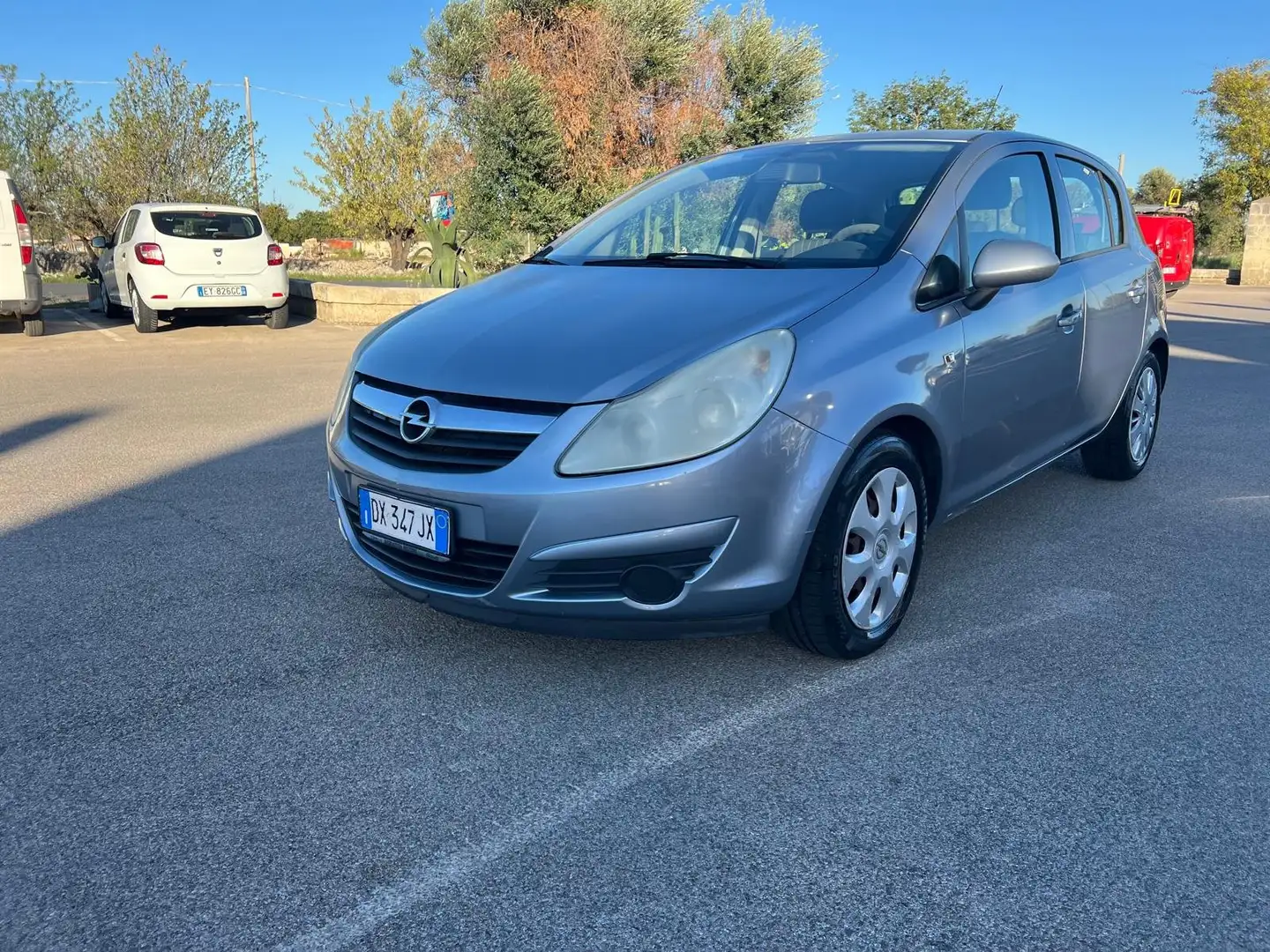 Opel Corsa Corsa IV 2006 5p 1.2 Enjoy Gpl-tech Azul - 1