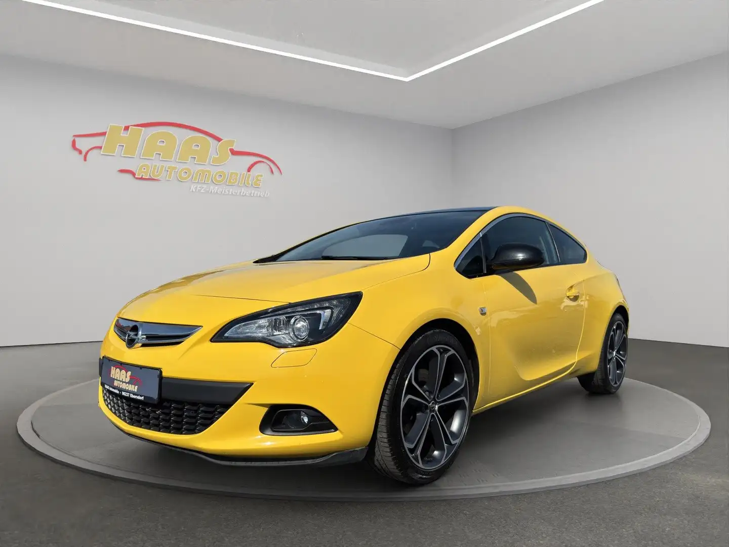 Opel Astra J GTC*Klimaanlage*Tempomat*Xenon* Sarı - 1